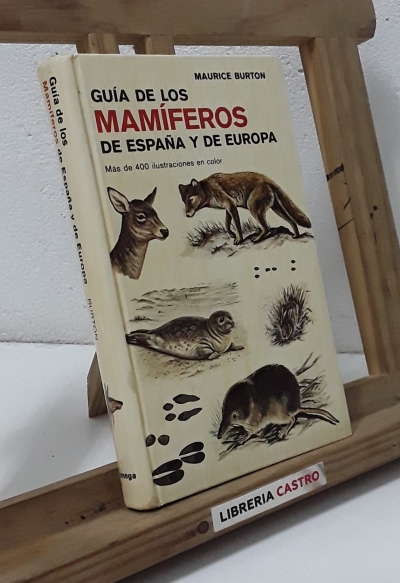 Guía de los mamíferos de España y de Europa - Maurice Burton