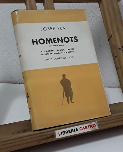 Homenots. Obres Completes XXIX - Josep Pla