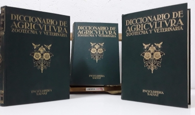 Diccionario de agricultura, zootecnia y veterinaria (III tomos) - Augusto Matons