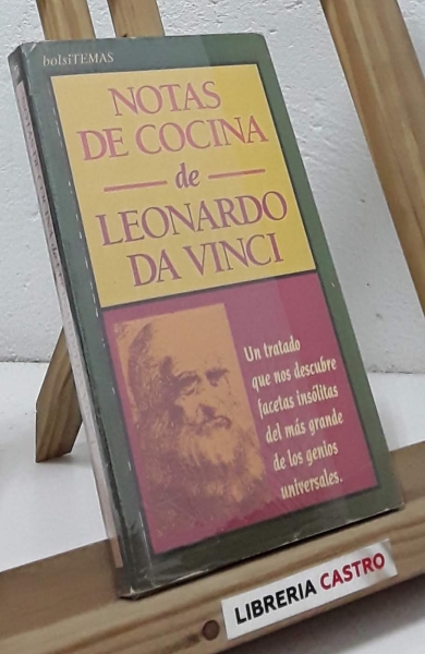 Notas de cocina - Leonardo da Vinci