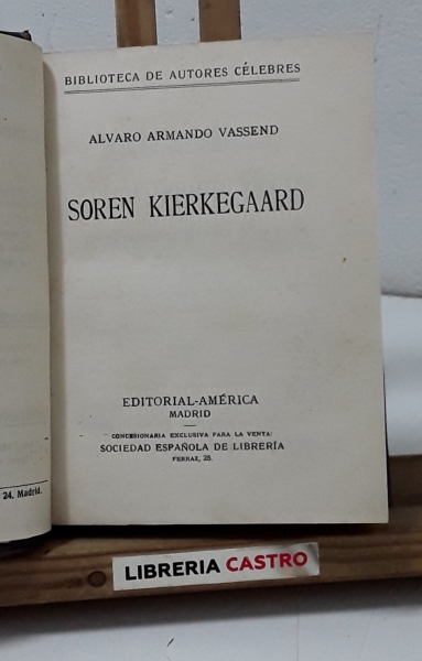Prosas de Goren Kierkegaard - Versión de Alvaro Armando Vasseur.