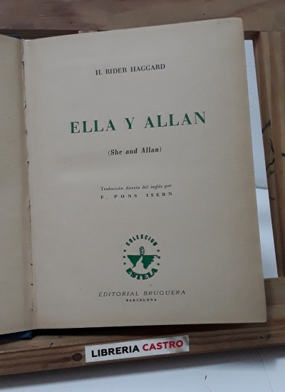 Ella y Allan - H. Rider Haggard