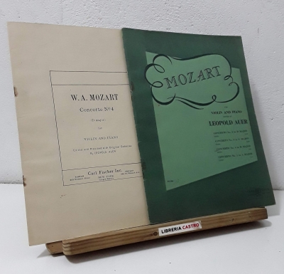 Mozart for Violin and Piano. Concerto nº4 (D major) - Wolfgang Amadeus Mozart