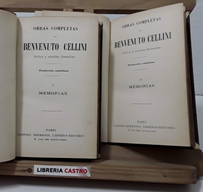 Obras Completas de Benvenuto Cellini (II Tomos) - Benvenuto Cellini