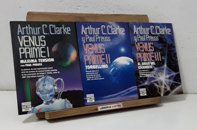 Venus Prime I, II y III. Máxima tensión. Torbellino y El juego del escondite (III tomos) - Arthur C. Clarke y Paul Preuss
