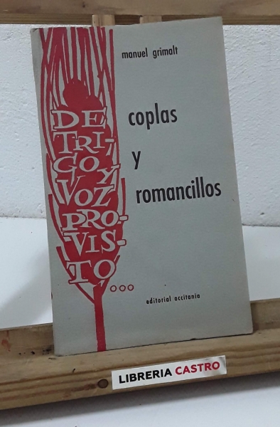 Coplas y romancillos - Manuel Grimalt