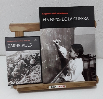 La Guerra Civil a Catalunya 4. Els nens de la guerra. + DVD: Zona Roja, Barricades - Eva Melús.