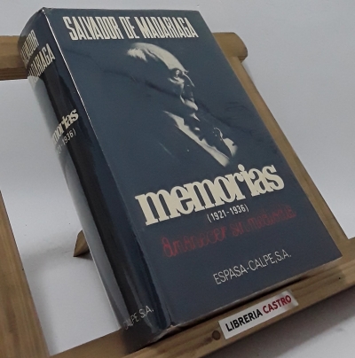 Memorias (1921-1936) - Salvador de Madariaga
