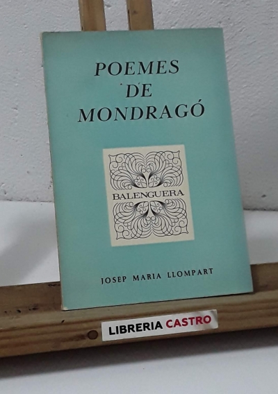 Poemes de Mondragó - Josep Maria Llompart