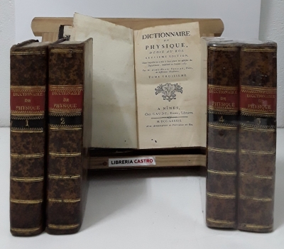 Dictionnaire de Physique (V tomos) - M. Aimé - Henri Paulian