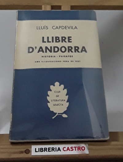 Llibre d´Andorra - Lluís Capdevila