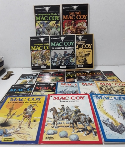 Mac Coy. Serie completa del número 1 al 18 (XVIII tomos) - Antonio Hernández Palacios y J. P. Gourmelen