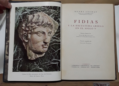 Fidias y la escultura griega en el siglo V - Henry Lechat