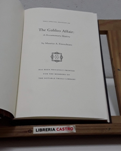 The Galileo affair. A Documentary History - Varios.