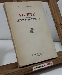 Fichte - Heinz Heimsoeth.