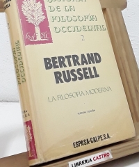 Historia de la filosofía occidental - 2. La filosofía moderna - Bertrand Russell