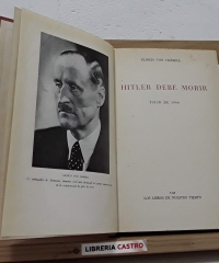 Hitler debe morir. Julio de 1944 - Ulrich Von Hassell