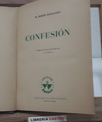 Confesión - H. Rider Haggard