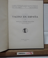 Tácito en España - Francisco Sanmartí Boncompte.