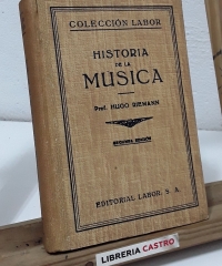 Historia de la Música - Hugo Riemann