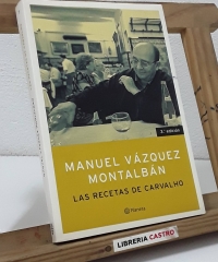 Las recetas de Carvalho - Manuel Vázquez Montalbán