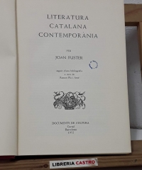 Literatura Catalana Contemporània - Joan Fuster