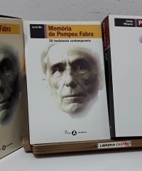 Pompeu Fabra. Memòria de Pompeu Fabra, 50 testimonis contemporanis (II Volums) - Josep Miracle i Jordi Mir.