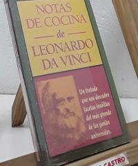 Notas de cocina - Leonardo da Vinci