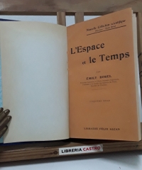 L'Espace et le temps - Émile Borel.