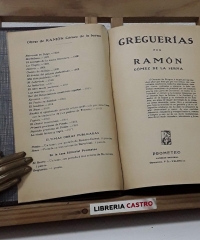 Greguerías - Ramón Gómez de la Serna