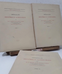 Opúsculos histórico literarios (III Tomos) - Agustín G. de Amezúa y Mayo