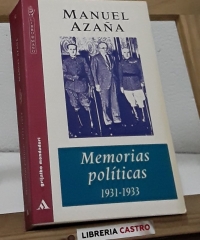Memorias políticas 1931-33 - Manuel Azaña