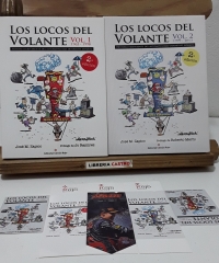 Los locos del volante (II Tomos, dedicado por el autor) - José M. Zapico.