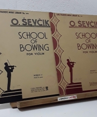 School of Bowing for Violin. Book I and II - Otakar Sevcik