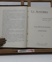 La Alhambra - Luis Seco de Lucena