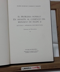 El problema morisco en Aragón al comienzo del reinado de Felipe II (Estudio de apéndices documentales) - María Soledad Carrasco Urgoiti.