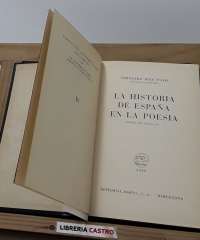 La historia de España en la poesía - Fernando Díaz-Plaja
