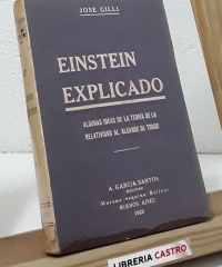 Einstein explicado - Jose Gilli