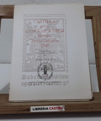 Cartilla para enseñar a leer. México. Pedro Ocharte 1569 (Facsímil) - Pedro Ocharte