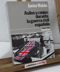 Asilos y canjes durante la guerra civil española - Javier Rubio