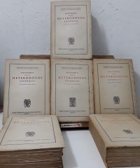 Historia de los Heterodoxos Españoles. Tomos II, III, IV, V, VII y VIII (Faltan en I y VI) - Marcelino Menéndez y Pelayo