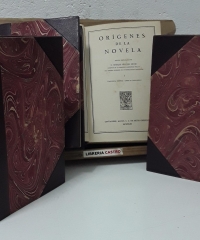 Orígenes de la novela (IV tomos) - Marcelino Menéndez y Pelayo