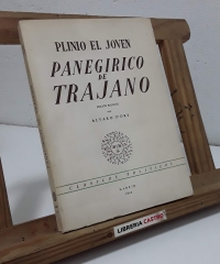 Plinio el joven. Panegírico de Trajano - Plinio el Joven.