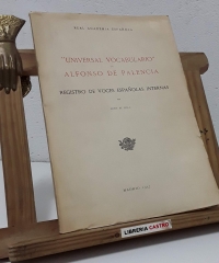 Universal Vocabulario de Alfonso de Palencia - John M. Hill.