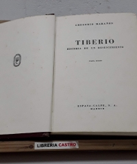 Tiberio. Historia de un resentimiento - Gregorio Marañón