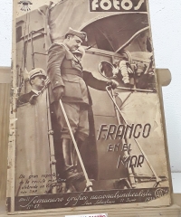 Fotos Semanario Gráfico Nacionalsindicalista. Año II, nº67. 11 de Junio 1938. Franco en el mar - Varios