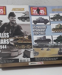 39 - 45 Magazine. Hors Série Historica Nº 94 et 95. Les Panzers attaquent  1939-41. Batailles de Chars 1942-44 - Juan Vázquez García