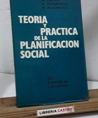 Teoría y práctica de la planificación social - Lapin, Korzheva y Naumova