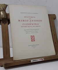 Historia de Marco Antonio y Cleopatra, última reina de Egipto (Numerado) - Alonso de Castillo Solórzano