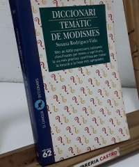 Diccionari temàtic de modismes - Susanna Rodríguez-Vida.